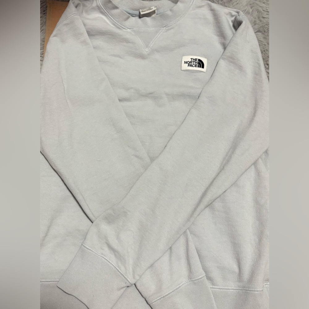 The North Face Light Gray Sweatshirt